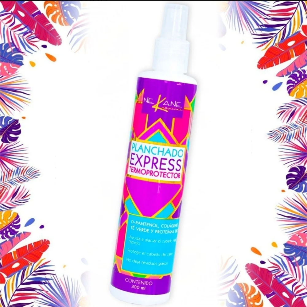 NEKANE EXPRESS THERMOPROTECTOR IRONING & CURLS 💛💜🩷💛💜 300ml